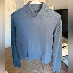 Abercrombie & Fitch Blue Cowl & Turtleneck Sweater